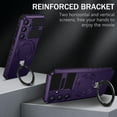 thumbnail image 1 of Dteck Magnetic Case for Samsung Galaxy S24 Plus,Shockproof Silicone+PC Case Compatible with Mag Safe Ring Holder Kickstand Cover for Samsung Galaxy S24+, Purple, 1 of 7
