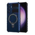 thumbnail image 1 of Dteck Magnetic Case for Samsung Galaxy S24,Shockproof Silicone+PC Case Compatible with Mag Safe Ring Holder Kickstand Cover for Samsung Galaxy S24, Royalblue, 1 of 8
