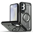 thumbnail image 1 of Dteck Magnetic Case for Samsung Galaxy S24,Shockproof TPU+PC Heavy Duty Protection Compatible with Mag Safe Case with Hidden Lens Kickstand Cover for Galaxy S24,Gray, 1 of 5