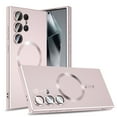thumbnail image 1 of Dteck Magnetic Case for Samsung Galaxy S24 Ultra Case, Compatible with MagSafe, Lightweight Soft TPU Matte Protective Phone Cover for Samsung Galaxy S24 Ultra 5G 2024,Rosegold, 1 of 6
