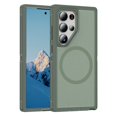 thumbnail image 1 of Dteck Magnetic Case for Samsung Galaxy S25 Ultra Compatible with Magsafe Dual Layer TPU+PC Military-Grade Protection Shockproof Rugged Protective Hybrid Cover for Galaxy S25 Ultra,Green, 1 of 7