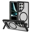 thumbnail image 1 of Dteck for Magnetic Case for Samsung Galaxy S25 Ultra, Shockproof Kickstand Magnetic Car Mount Compatible Dual Layer Military-Grade Protection Heavy Duty Hard Back Cover, D, 1 of 8