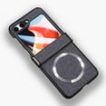 thumbnail image 1 of Dteck Magnetic Case for Samsung Galaxy Z Flip 5, Compatible with MagSafe, Shockproof Protection Anti-Scratch Hard Plastic Slim Phone Case for Samsung Galaxy Z Flip 5 2023,Gray, 1 of 7