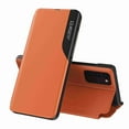 thumbnail image 1 of Dteck Magnetic Case for Samsung Galaxy A33 5G ,Premium PU Leather Shockproof Slim Fit Flip Stand Business Protection Phone Case, Orange, 1 of 1