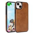thumbnail image 1 of Dteck Magnetic Case for iPhone 15,Shockproof Leather+TPU Case Compatible with Mag Safe Back Cover for iPhone 15,Darkbrown, 1 of 6