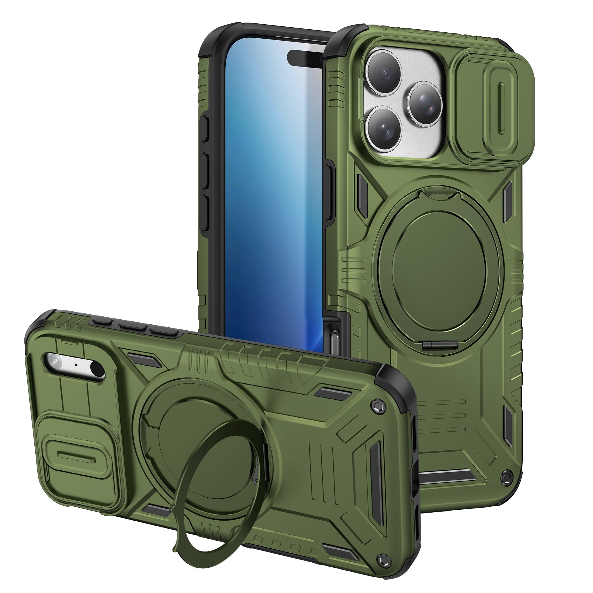 Dteck Magnetic Case for iPhone 18 Pro Max,Shockproof TPU+PC Case ...