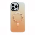 thumbnail image 1 of Dteck Magnetic Case for iPhone 11 Compatible with MagSafe Gradient TPU Matte Finish Cover Slim Shockproof TPU Bumper Protective Case for iPhone 11,Orange, 1 of 1