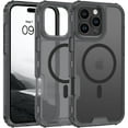 thumbnail image 1 of Dteck Magnetic Case for iPhone 14 Pro Max, Compatible with MagSafe, Military Grade Drop Protection Slim Translucent Matte Shockproof with Anti-Fingerprint Phone Case,Black, 1 of 6