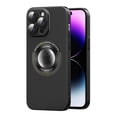 thumbnail image 1 of Dteck Magnetic Case for iPhone 14 Pro Max, Compatible with MagSafe, Slim Fit Matte PC Hard Cover with Camera Lens Protector Logo View Window for Apple iPhone 14 Pro Max,Black, 1 of 8