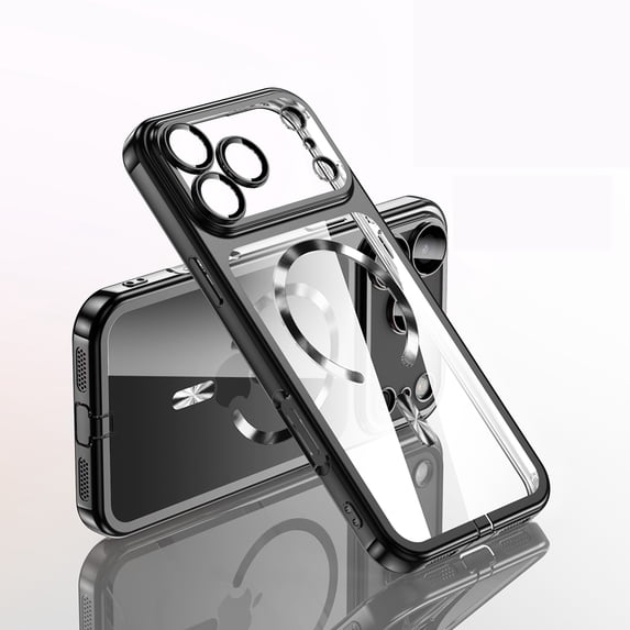 Dteck Magnetic Case for iPhone 18 Pro ,Shockproof TPU Electroplated ...