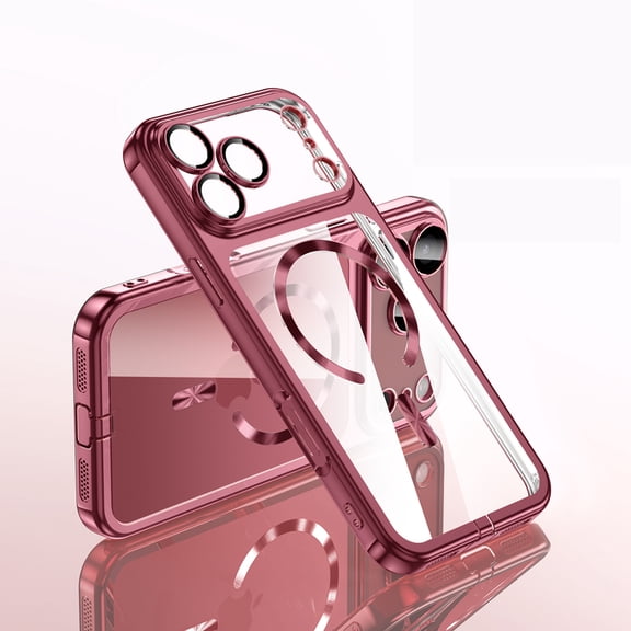 Dteck Magnetic Case for iPhone 18 Pro, Compatible with MagSafe Clear ...