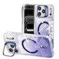 Dteck Magnetic Clear Protective Phone Case with Camera Ring Stand for ...