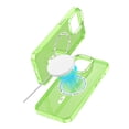 thumbnail image 1 of Dteck Magnetic Designed for iPhone 13 Pro Case, Compatible with MagSafe Military Grade Drop Protection Slim Fit Shockproof Case for Women Men,Green, 1 of 8