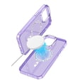 thumbnail image 1 of Dteck Magnetic Designed for iPhone 13 Pro Case, Compatible with MagSafe Military Grade Drop Protection Slim Fit Shockproof Case for Women Men,Purple, 1 of 8