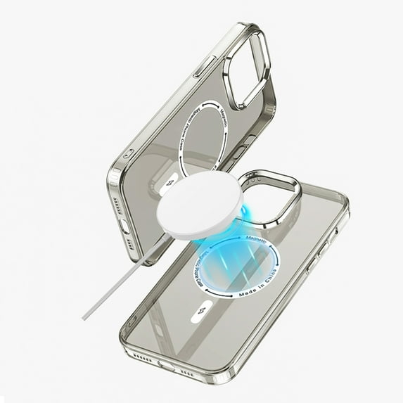 Dteck Magnetic Designed for iPhone 14 Pro Case, Compatible with MagSafe Military Grade Drop Protection Slim Fit Shockproof Case for Women Men,Black