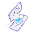thumbnail image 1 of Dteck Magnetic Designed for iPhone 13 Pro Case, Compatible with MagSafe Military Grade Drop Protection Slim Fit Shockproof Case for Women Men,Clear Purple, 1 of 8
