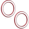 thumbnail image 1 of Dteck Magnetic Ring Holder for iPhone 14 13 12 Magnet Wall Mobile Phone Holder Magnetic Car Phone Stand for Magsafe Case, 2 Packs,Red, 1 of 6
