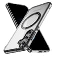 thumbnail image 1 of Dteck Magnetic for Samsung Galaxy S23 Plus Case Electroplated TPU Frame Compatible with MagSafe Hard PC Clear Back Shockproof Phone Cover for Samsung Galaxy S23 Plus,Black, 1 of 7