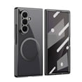 thumbnail image 1 of Dteck Magnetic for Samsung Galaxy Z Fold 5 Case, Compatible with MagSafe, Slim Electroplated PC Clear Phone Cover with Built-in Screen Protector for Galaxy Z Flip 5,Black, 1 of 6