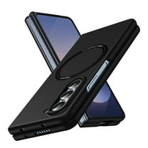 Dteck Magnetic for Samsung Galaxy Z Fold 7 Case, Compatible with MagSafe, Ultra Thin Hard PC Slim Fit Shockproof Phone Cover for Samsung Galaxy Z Fold7 5G 2025,Black