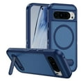thumbnail image 1 of Dteck Magnetic & Seamless Stand for Google Pixel 8 Pro, Compatible with MagSafe, Military Grade Drop Protection, Slim Frosted Rugged Kickstand Phone Case for Google Pixel 8 Pro,Blue, 1 of 7