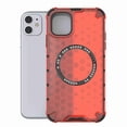 thumbnail image 1 of Dteck Magnetic Transparent Case for iPhone 11, Compatible with MagSafe Wireless Charging Slim Anti-Scratch Shockproof Soft TPU Rubber Cover Case, Red, 1 of 8