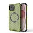 thumbnail image 1 of Dteck Magnetic Transparent Case for iPhone 16, Compatible with MagSafe Wireless Charging Slim Anti-Scratch Shockproof Soft TPU Rubber Cover Case, Green, 1 of 5