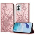 thumbnail image 1 of Dteck Magnetic Wallet Case for Motorola Moto G Power 5G 2025,Flower Pattern Leather Case Built-in Card Slots Shockproof Kickstand Cover for Motorola Moto G Power 5G 2025,Rosegold, 1 of 5