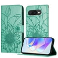 thumbnail image 1 of Dteck Magnetic Wallet Case for Google Pixel 9A,Flower Pattern Leather Case Built-in Card Slots Shockproof Kickstand Cover for Google Pixel 9A,Green, 1 of 6