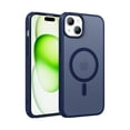 thumbnail image 1 of Dteck Magnetic for iPhone 13 Compatible with MagSafe, Translucent Matte Phone Case for iPhone 13 Slim Fit Shockproof Women Men Protective Cover,Blue, 1 of 7