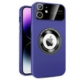 thumbnail image 1 of Dteck Magnetic for iPhone 11 Case with Full Glass Lens Camera Protector, Compatible with MagSafe, Large Viewport Design, Shockproof Hard PC Matte Back Protective Soft TPU Edge Phone Cases,Purple, 1 of 10