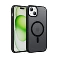 thumbnail image 1 of Dteck Magnetic for iPhone 14 Plus Compatible with MagSafe, Translucent Matte Phone Case for iPhone 14 Plus Slim Fit Shockproof Women Men Protective Cover,Black, 1 of 7