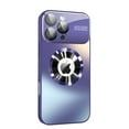 thumbnail image 1 of Dteck Magnetic for iPhone 15 Case with Full Camera Lens Protection, Compatible with MagSafe, Large Window Logo View Dust-proof Shockproof Cover,Darkpurple, 1 of 7
