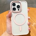 thumbnail image 1 of Dteck Magnetic for iPhone 15 Pro Max Case, Compatible with MagSafe, Shockproof Military-Grade Protection Slim Non-Slip Clear Phone Case for iPhone 15 Pro Max,Pink, 1 of 5
