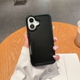 thumbnail image 1 of Dteck Magnetic for iPhone 16 Case 2024, Compatible with MagSafe, Military Grade Drop Protection Dual-Layer Design Shockproof Rugged Phone Case for iPhone 16 6.1 Inch,Black, 1 of 4