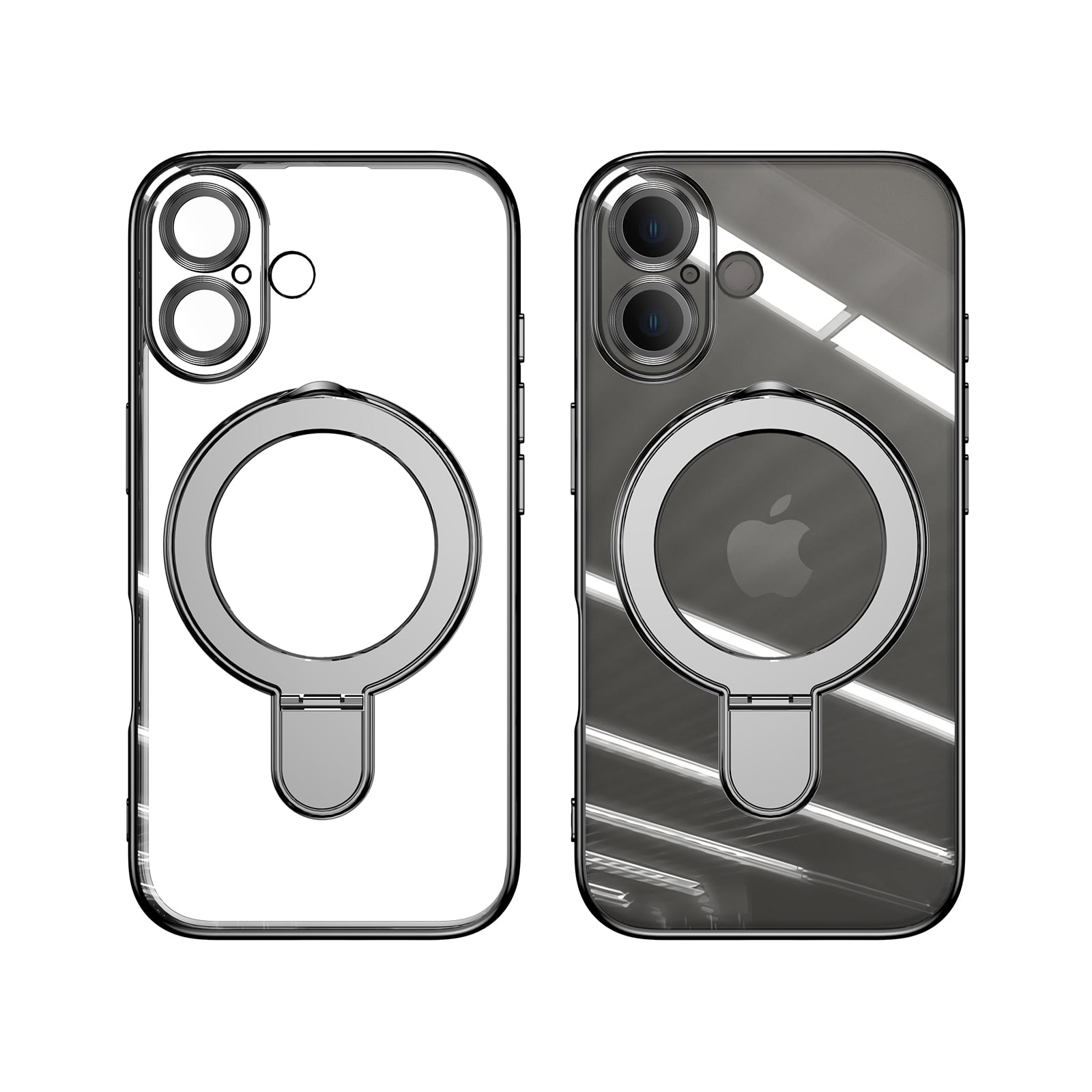 Toushion 3 In 1 For IPhone 17 Case Clear,Fits MagSafe, Not Yellowing, Screen