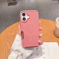 thumbnail image 1 of Dteck Magnetic for iPhone 16 Plus Case 2024, Compatible with MagSafe, Military Grade Drop Protection Dual-Layer Design Shockproof Rugged Phone Case for iPhone 16 Plus 6.7 Inch,Deep Pink, 1 of 4