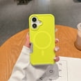 thumbnail image 1 of Dteck Magnetic for iPhone 16 Plus Case 2024, Compatible with MagSafe, Military Grade Drop Protection Dual-Layer Design Shockproof Rugged Phone Case for iPhone 16 Plus 6.7 Inch,Green Gray, 1 of 4