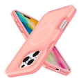 thumbnail image 1 of Dteck Magnetic for iPhone 16 Pro Max Case 2024, Compatible with MagSafe, Military Grade Drop Protection Dual-Layer Design Shockproof Rugged Phone Case for iPhone 16 Pro Max 6.9 Inch,Pink, 1 of 5