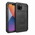 thumbnail image 1 of Dteck Metal Case for iPhone 14 Plus, Shockproof Military-Grade Protection Built-in 9H Screen Protector Protective Shockproof Rugged Heavy Duty Case for iPhone 14 Plus,Black, 1 of 6