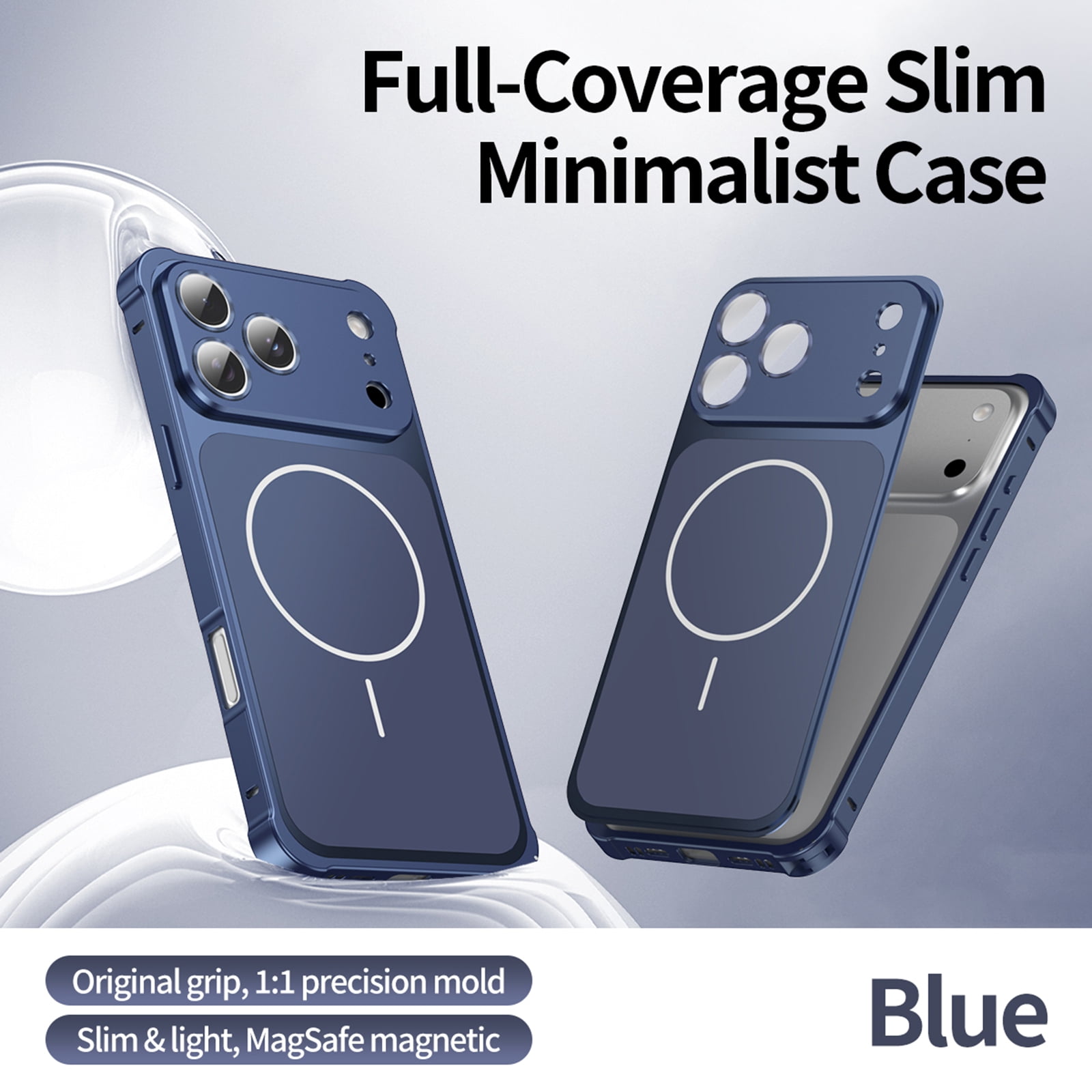 Dteck Metal Case for iPhone 17 Pro,Shockproof Aluminum Alloy Frame ...