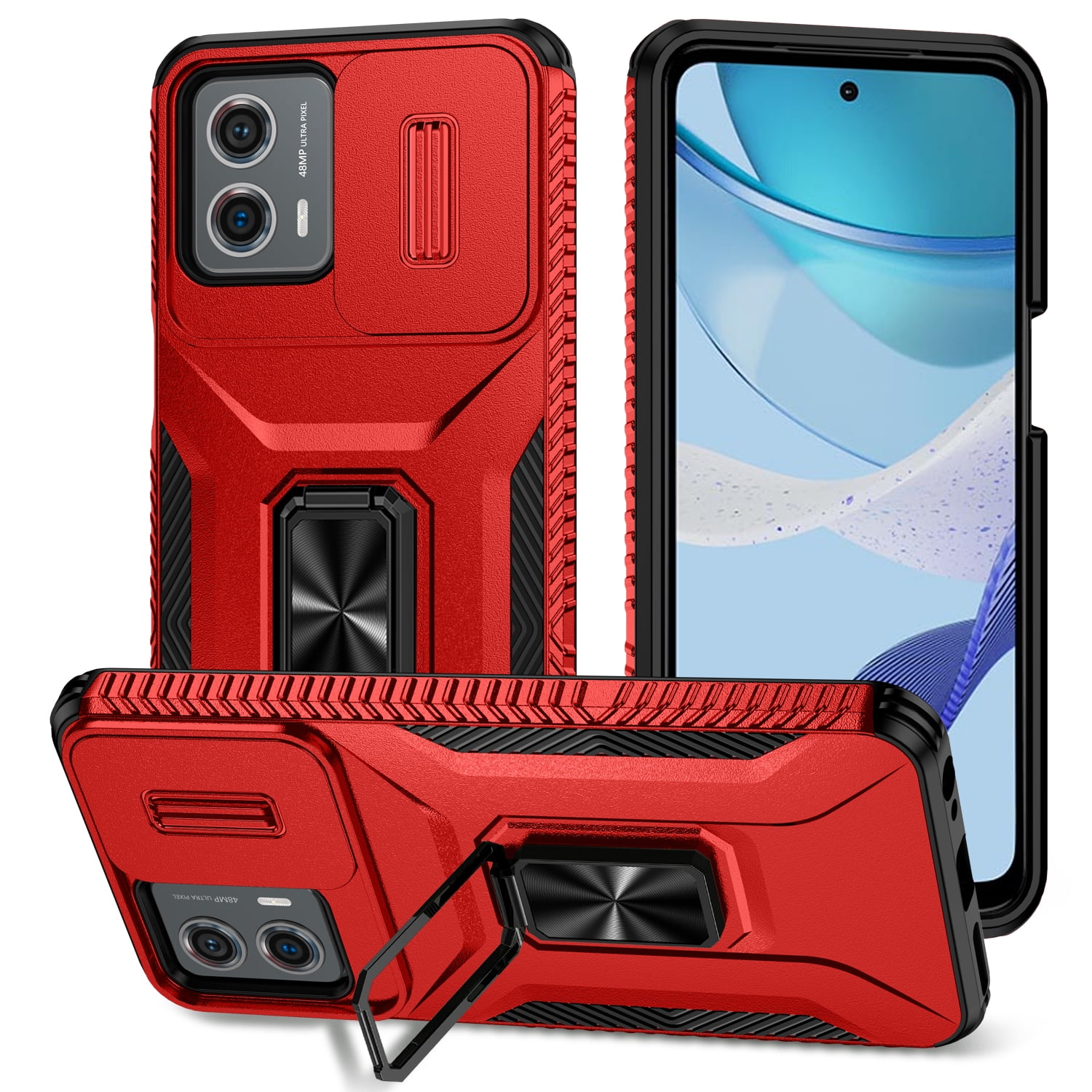 Dteck for Motorola Moto G Power 2024 Case with Camera Protection
