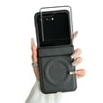 thumbnail image 1 of Dteck for Motorola Razr Plus 2025/2024 Case with Hinge Protection & Front Screen Protector, Shockproof Rugged Full Body Protective Phone Case for Moto Razr Plus 2025,Black, 1 of 5