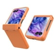 thumbnail image 1 of Dteck for Motorola Razr Ultra 2025 Case with Built-in Screen Protector & Hinge Protection, Shockproof Rugged Durable Non-Slip Cover for Moto Razr Ultra 2025 / 60 Ultra,Orange, 1 of 8