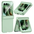 thumbnail image 1 of Dteck for Motorola Razr Ultra 2025 Case with Hinge Protector & Screen Protector, Slim Durable Shockproof Full Body Protective Phone Cover Case for Moto Razr Ultra 2025,Mint, 1 of 5