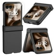 thumbnail image 1 of Dteck for Motorola Razr Ultra 2025 Case with Hinge Protector & Screen Protector, Slim Durable Shockproof Full Body Protective Phone Cover Case for Moto Razr Ultra 2025,Black, 1 of 5