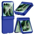 thumbnail image 1 of Dteck for Motorola Razr Ultra 2025 Case with Hinge Protector & Screen Protector, Slim Durable Shockproof Full Body Protective Phone Cover Case for Moto Razr Ultra 2025,Blue, 1 of 5