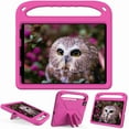 thumbnail image 1 of Dteck for New iPad Pro 11" 2021/2020/2018 (3rd/2nd/1st Generation) Kids case with Handle Stand EVA Kid-Proof Rugged Shockproof Protective Lightweight Full Cover Case for Boy Girl Kids (rose), 1 of 6