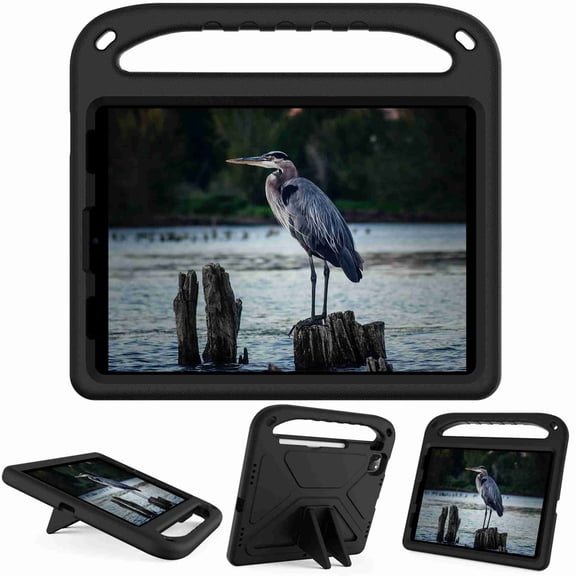 Dteck for New iPad Pro 11" 2021/2020/2018 (3rd/2nd/1st Generation) Kids case with Handle Stand EVA Kid-Proof Rugged Shockproof Protective Lightweight Full Cover Case for Boy Girl Kids (black)