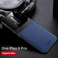 thumbnail image 1 of Dteck OnePlus 8 Pro Case Compatible with T-Mobile & Unlocked Phone ONLY, Silicone Leather [Slim Thin] Flexible TPU Shockproof Hybrid Rubber Glass Camera Protective Case Shock Absorption Cover, blue, 1 of 1